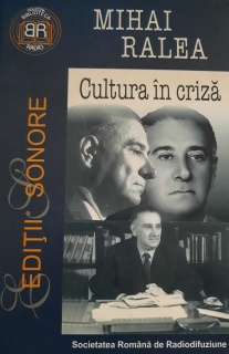 Mihai Ralea-Cultura în criză