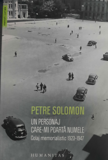 Petre Solomon- Un personaj care-mi poarta numele