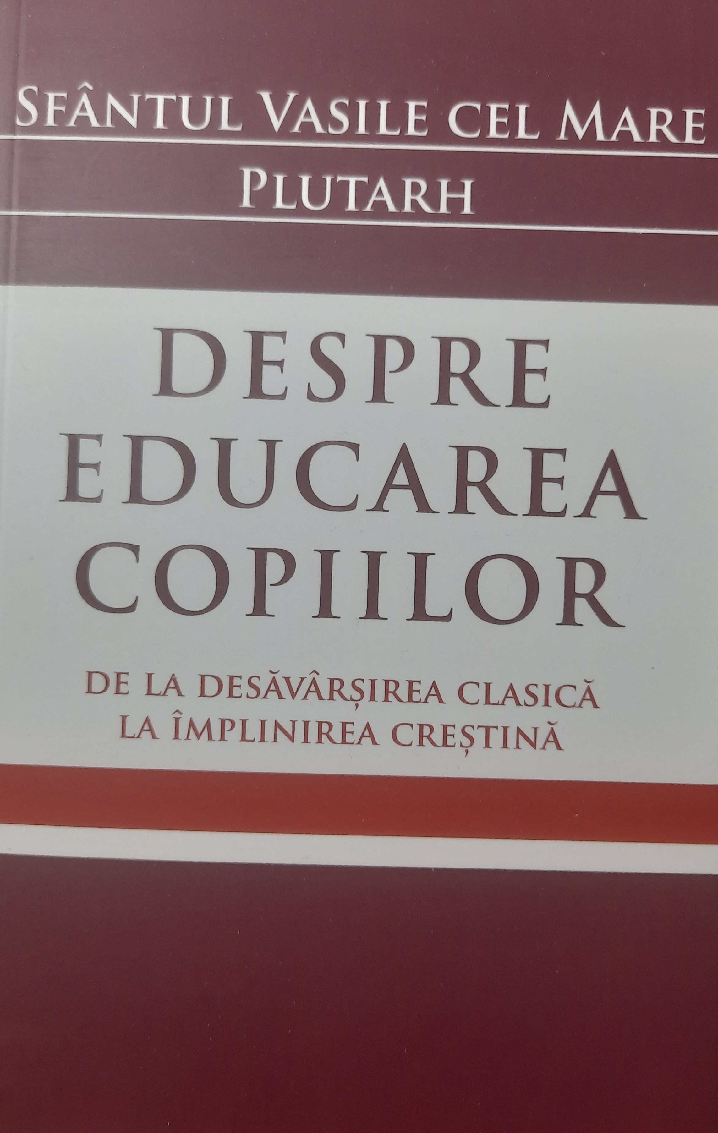 SFÂNTUL VASILE CEL MARE-DESPRE EDUCAREA COPIILOR