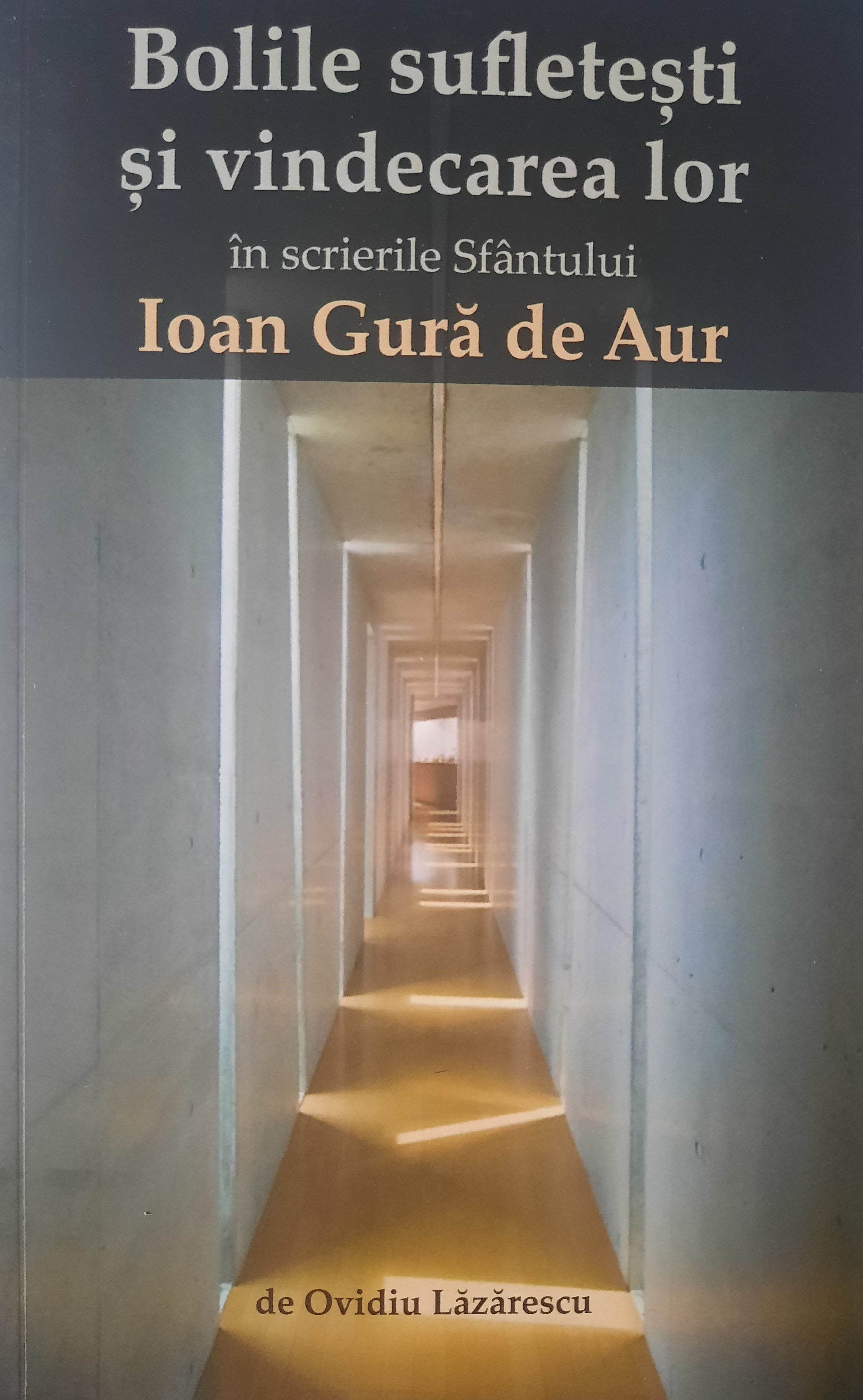 BOLILE SUFLETEȘTI ȘI VINDECAREA LOR ÎN SCRIERILE SFÂNTULUI IOAN GURĂ DE AUR